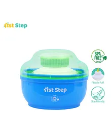 1st Step Blue Powder Box With Refill Puff