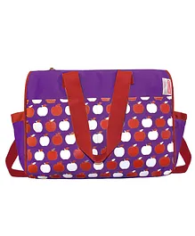 VParents Dimpy Dimpy Multipurpose Diaper Bag Cum Mother Bag - Purple