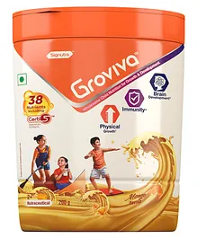 Groviva Child Nutrition Supplement Jar Mango Flavour - 200 gm 