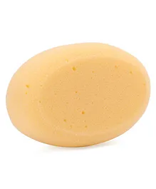 Baby Bath Oval Sponge - Yellow