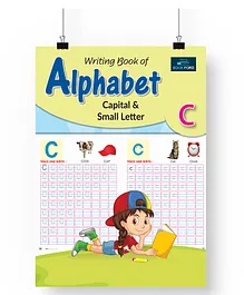 Capital & Small Letter Writing Book of Alphabet - English