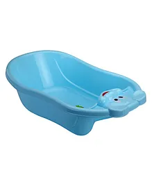 Luv Lap Baby  Bathtub Mickey Mouse Print - Blue