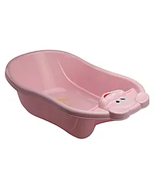 Luv Lap Baby  Bathtub Mickey Mouse Print - Pink