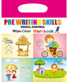 Wipe & Clean Workbook Pattern Writing with Pen - English