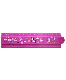 Smilykiddos Fold Up Ruler -  Purple