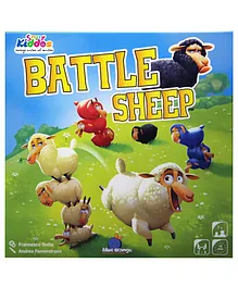 Smily Kiddos Battle Sheep Board Game - Green