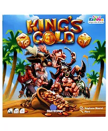 Smilykiddos King's Gold Board Game - Golden