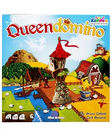 Smilykiddos Queendomino Board Game - Yellow