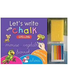 Sterling Lets Write With Chalk Writing Book - Spelling