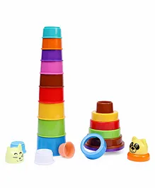 FAIR 2 In 1 Infant Starter Stacking Set Pack Of 2-Stacking Cup & Rock And Stack Toy