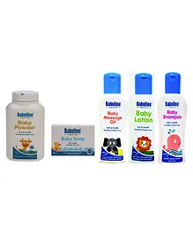 Babuline Skin Care Combo Pack of 5 - 50 gm & 50 ml Each