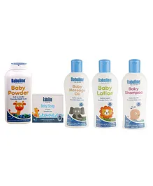 Babuline Skin Care Combo Pack of 5 - 100 gm & 100 ml Each