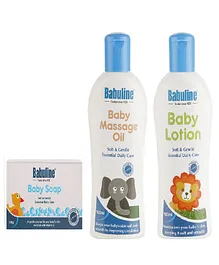 Babuline Skin Care Combo Pack of 3 - 100 ml & 100 gm Each