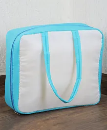 My Gift Booth  Travel Bag Organizer - White And Sky Blue