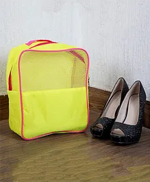 My Gift Booth Travel Shoe Organizer - Yellow