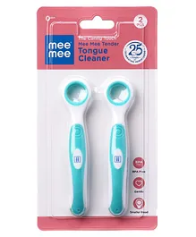Mee Mee Tongue Cleaner Pack of 2 - Blue