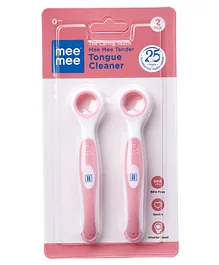 Mee Mee Tongue Cleaner Pack of 2 - Pink