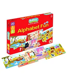 PodSquad Alphabet Fun Theme Activity Boards  - Multicolour