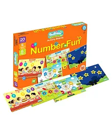 PodSquad Number Fun Theme Activity Boards  - Multicolour