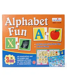 Creative Alphabet Fun 3 In One Game - Multicolor