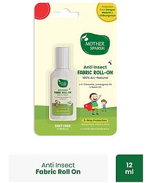 Mother Sparsh Baby Natural Mosquito Repellent Fabric Roll-on - 12 ml