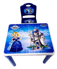 Kuchikoo Princess Small Table Chair Combo - Blue