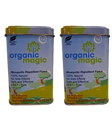 Organic Magic Mosquito Repellent Patch - Pack of 2