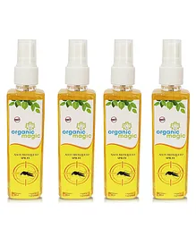 Organic magic Mosquito repellents Spray - Pack of 4