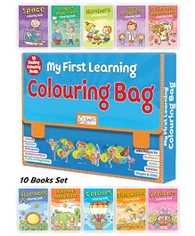 My First Learning Colouring Books - English