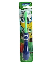 PASSION PETALS Smile Design Foldable Toothbrush - Blue Green