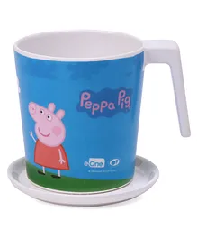 Servewell Peppa Pig Mug and Luna Coaster - Blue
