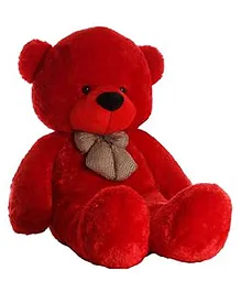 Frantic Teddy Bear Soft Toy Red - Height 90 cm