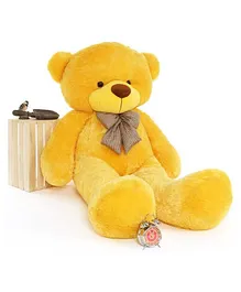 Frantic Teddy Bear Soft Toy Yellow - Height 90 cm