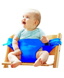 Magic Seat - Baby Portable Safety Seat Belt for Feeding Baby - Blue