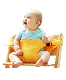 Magic Seat - Baby Portable Safety Seat Belt for Feeding Baby - Yellow