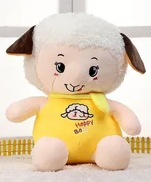 Dimpy Stuff Lamb Soft Toy Yellow - Height 40 cm