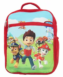 Hello Toys Cartoon Printed 3 Compartments Soft Toy Bag Multicolor - 15 Inches