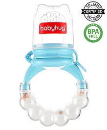 Babyhug Fruit And Food Nibbler with rattle - Blue