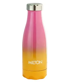 Milton Prudent 350 Thermosteel Hot & Cold Water Bottle Orange Pink - 360 ml