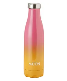 Milton Prudent 500 Thermosteel Hot & Cold Water Bottle Orange & Pink - 500 ml