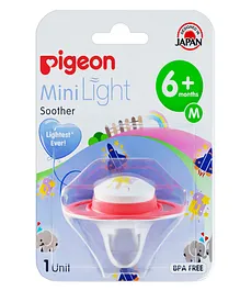 Pigeon Minilight Soother Medium Size Sundae Print - Pink