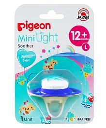 Pigeon Minilight Soother Large Size Ship Print - Blue