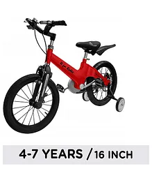 R for Rabbit Tiny Toes Rapid The Smart Plug And Play Bicycle For Kids Red - 16 Inches