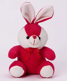 Play Toons Bunny Soft Toy Pink - Height 15 cm