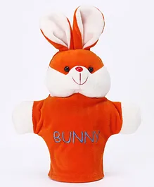 Play Toons Bunny Hand Puppet Orange - Height 21 cm