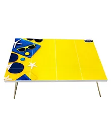 Kuchikoo Multi Purpose Foldable Bed Table - Yellow