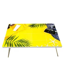 Kuchikoo Multi Purpose Foldable Bed Table - Yellow 