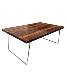 Kuchikoo Multi Purpose Foldable Bed Table Teak - Brown