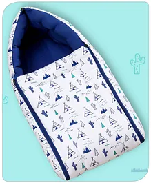 Babyhug Carry Nest Bag Desert Print - Blue