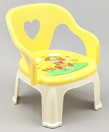 High Back Rest Chair Cartoon Print -  (Color & Print May Vary)